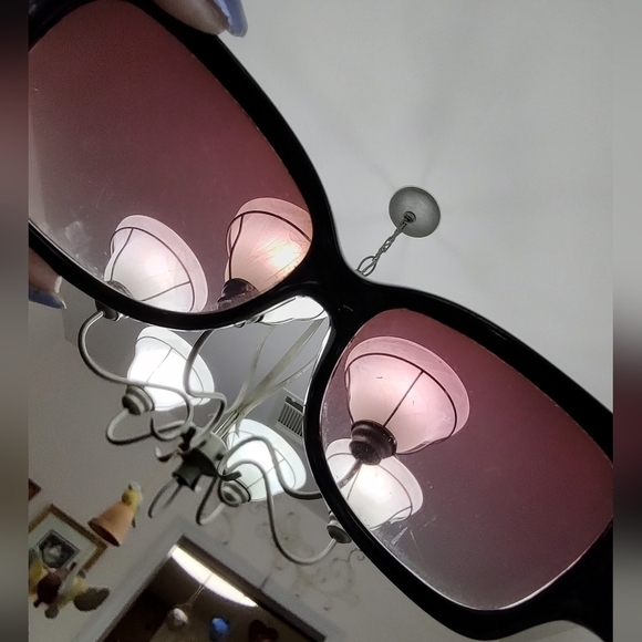 Blingy Rhinestone Embellished Plastic Wrap Sunglasses In Brown W/Pretty gold - Picture 6 of 12